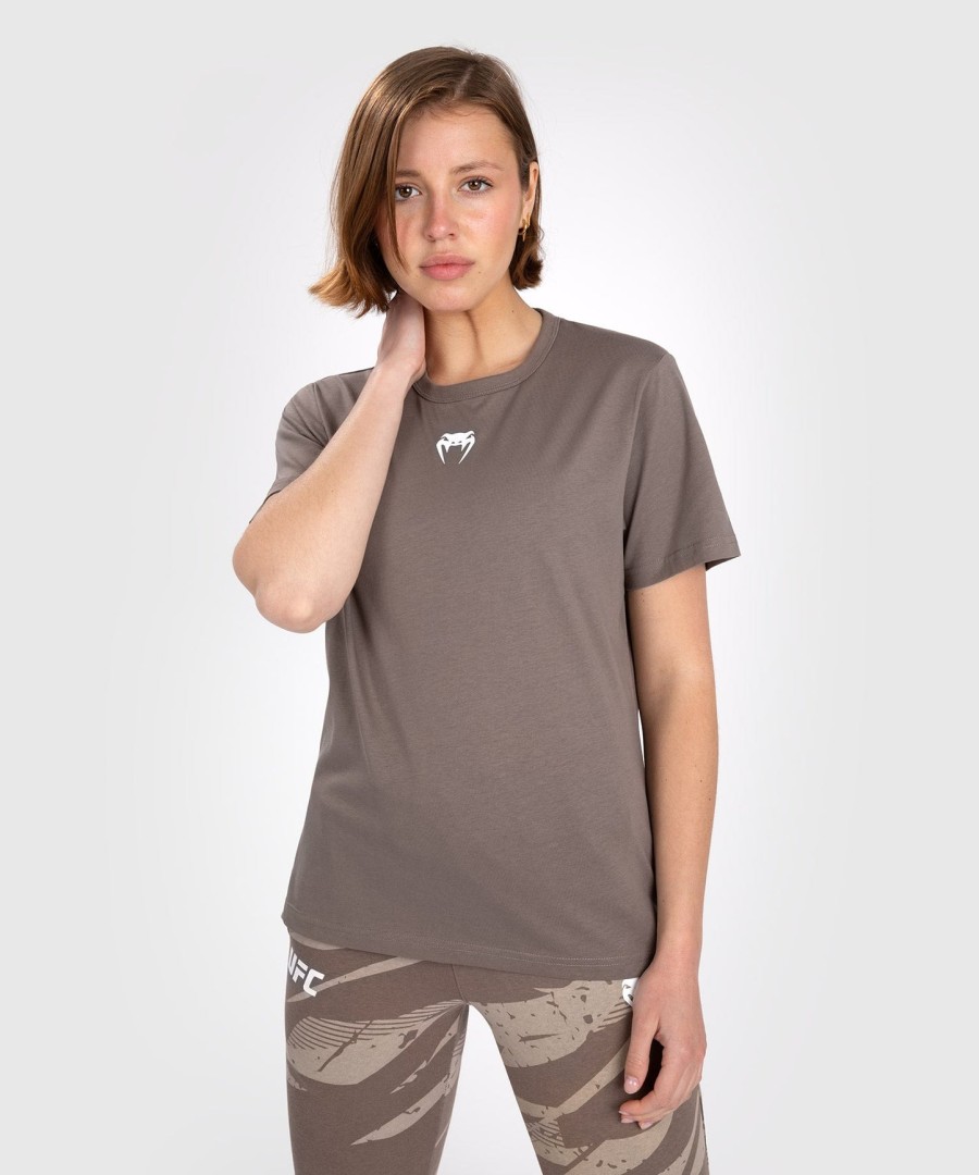 ufc adrenaline by venum fight week dame kortermet bomull t-skjorte – bronse