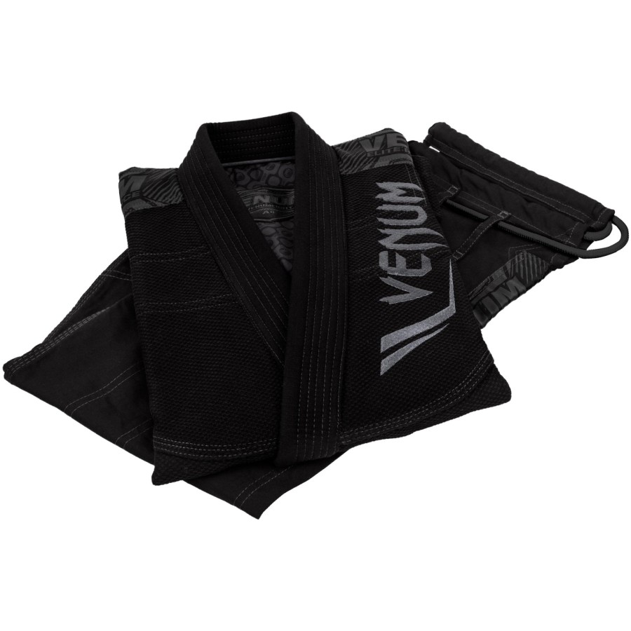 venum elite bjj gi - svartsvart
