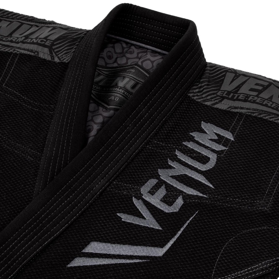 venum elite bjj gi - svartsvart