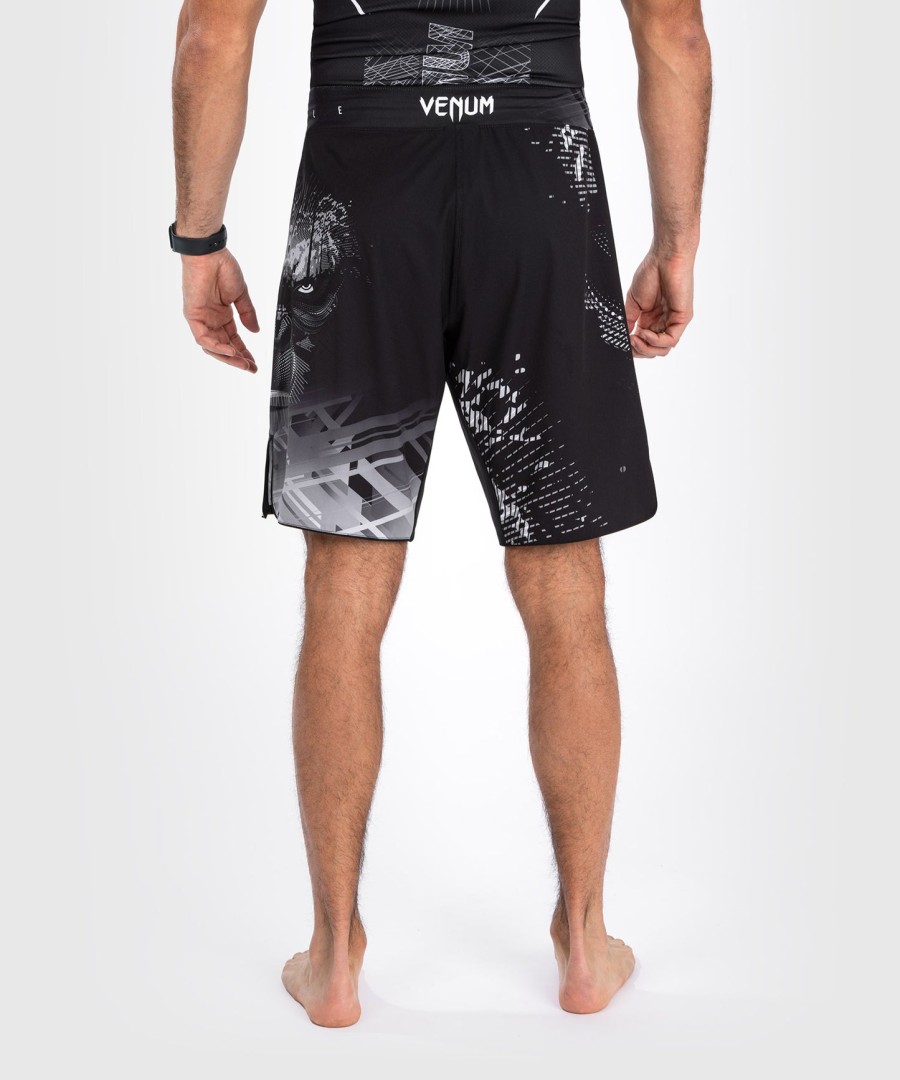 venum gorilla jungle fightshorts - svarthvit