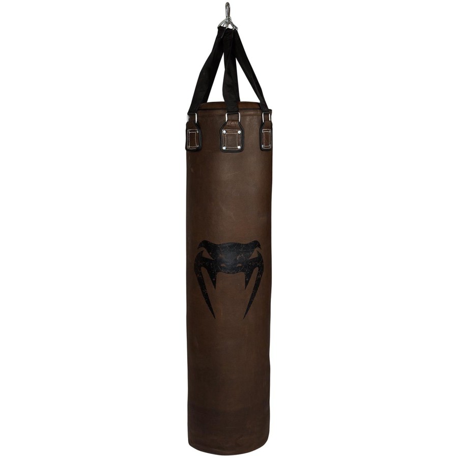 venum vintage heavy bag - brun - fylt - kuskinn
