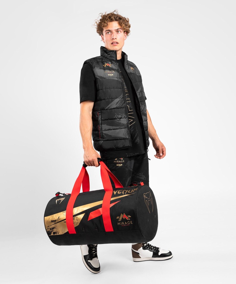 venum x mirage duffelbag - svartgull