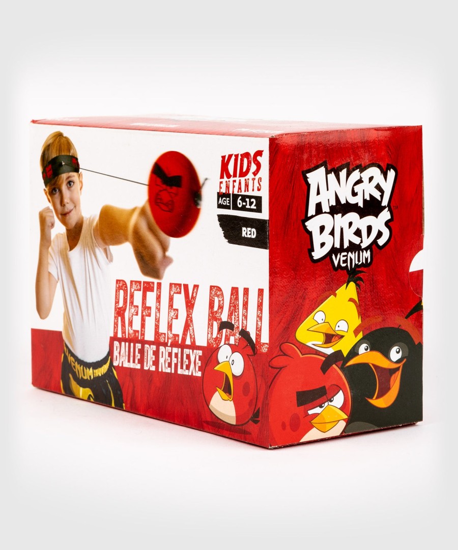 venum angry birds reflex ball - for barn - rød