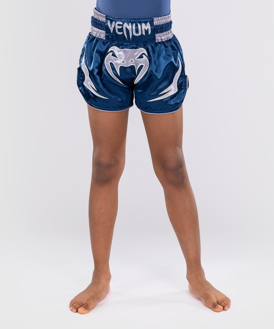 venum inferno thai shorts barn - kongeblå