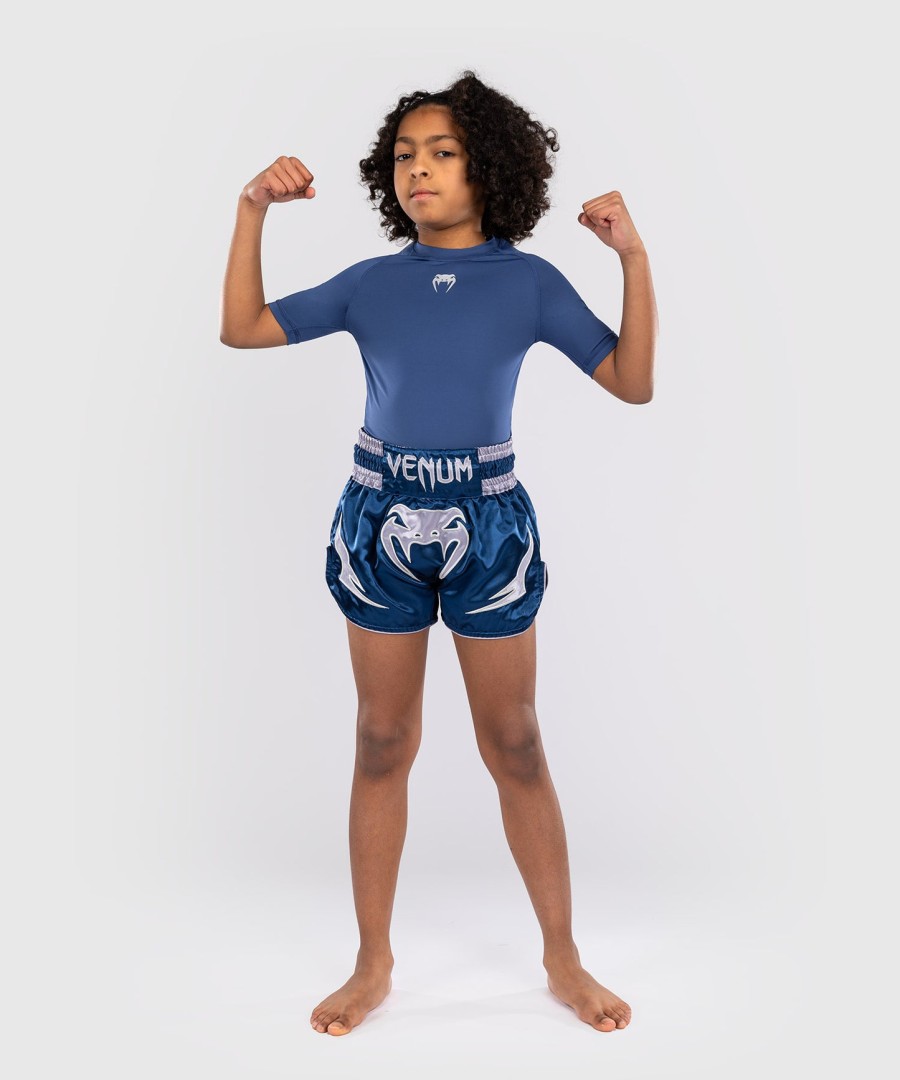 venum inferno thai shorts barn - kongeblå