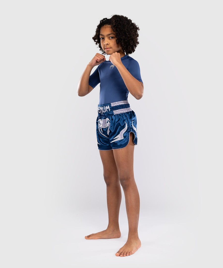 venum inferno thai shorts barn - kongeblå