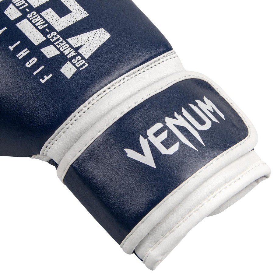 venum signature barneboksehansker - marineblå