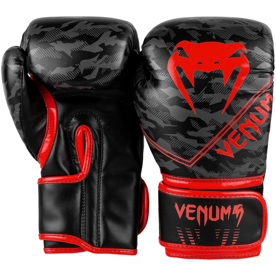 venum okinawa 2.0 boksehansker for barn - svartrød