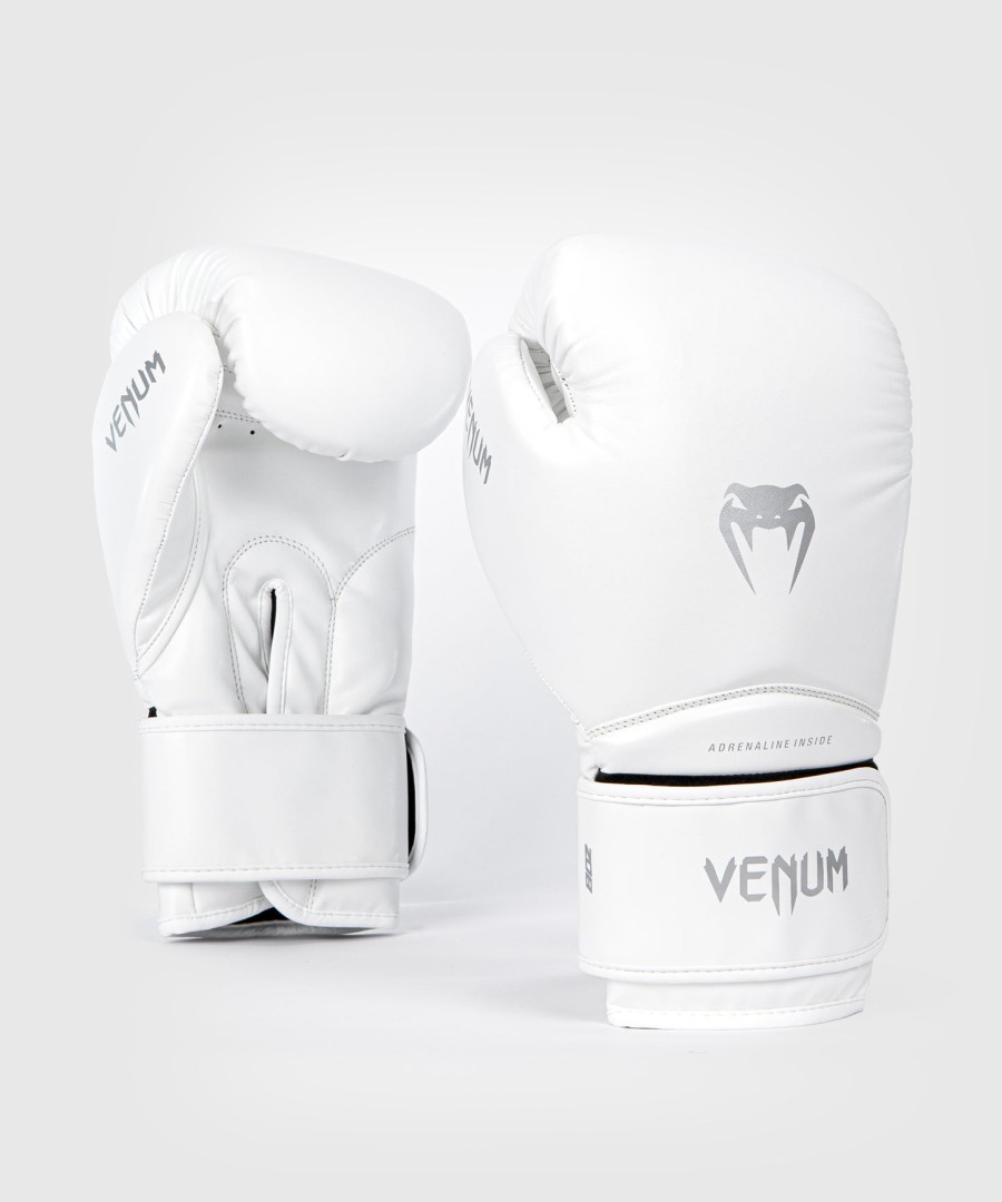 venum contender 1.5 boksehansker for barn - hvitsølv