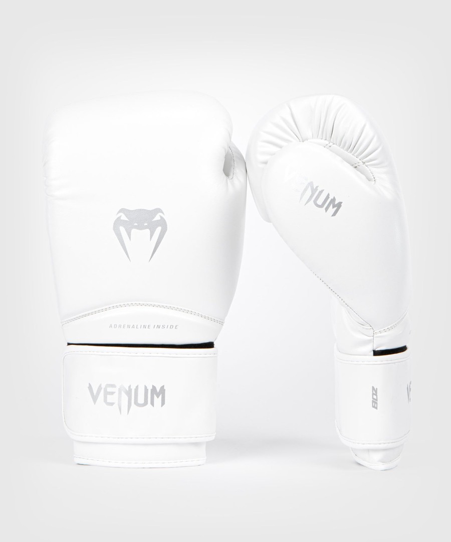 venum contender 1.5 boksehansker for barn - hvitsølv