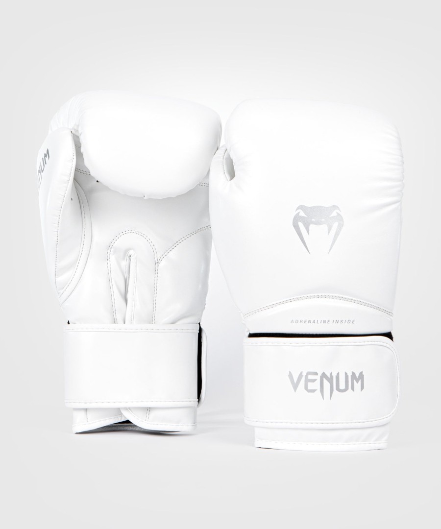 venum contender 1.5 boksehansker for barn - hvitsølv