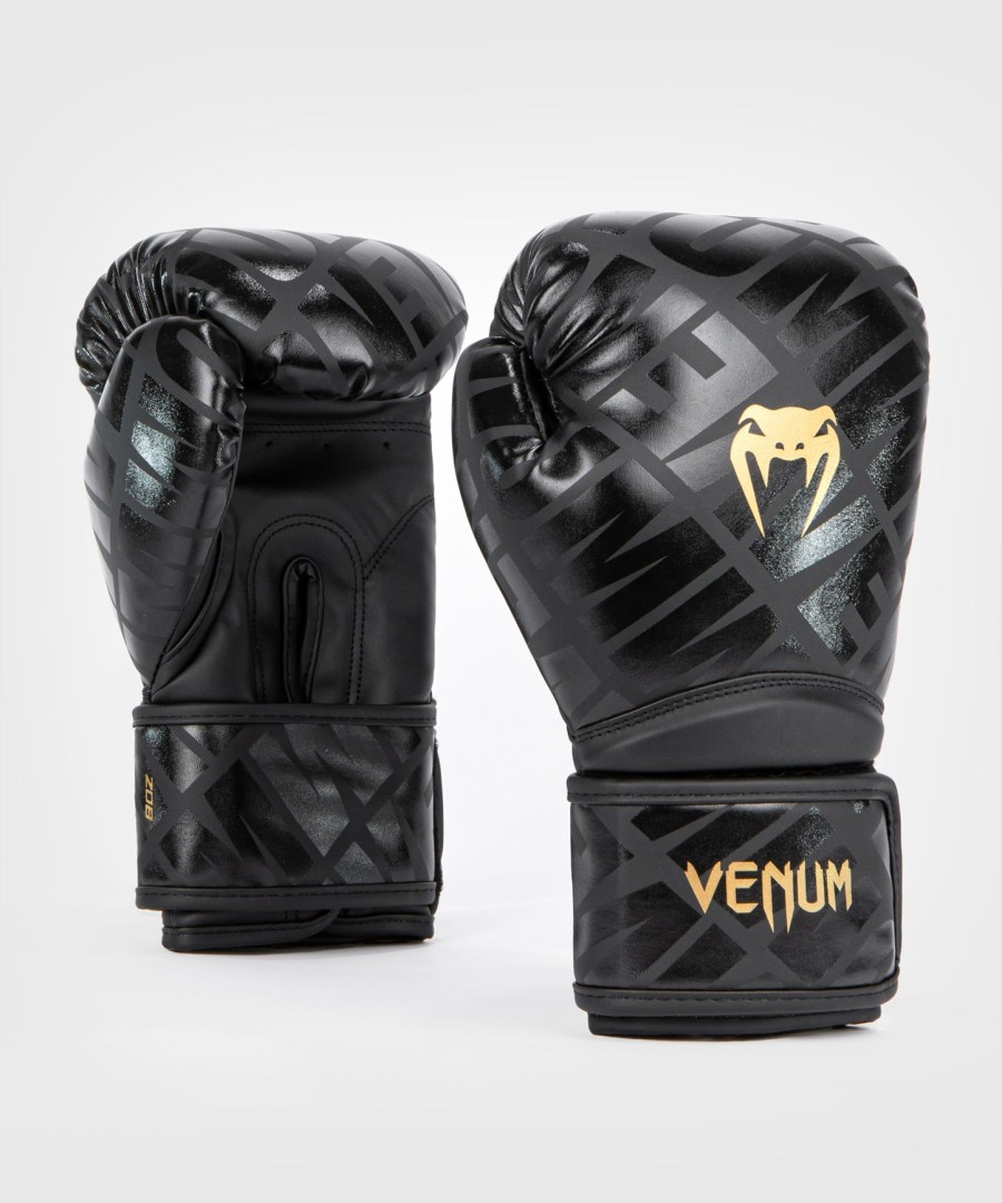 venum contender 1.5 xt boksehansker for barn - svart-gull