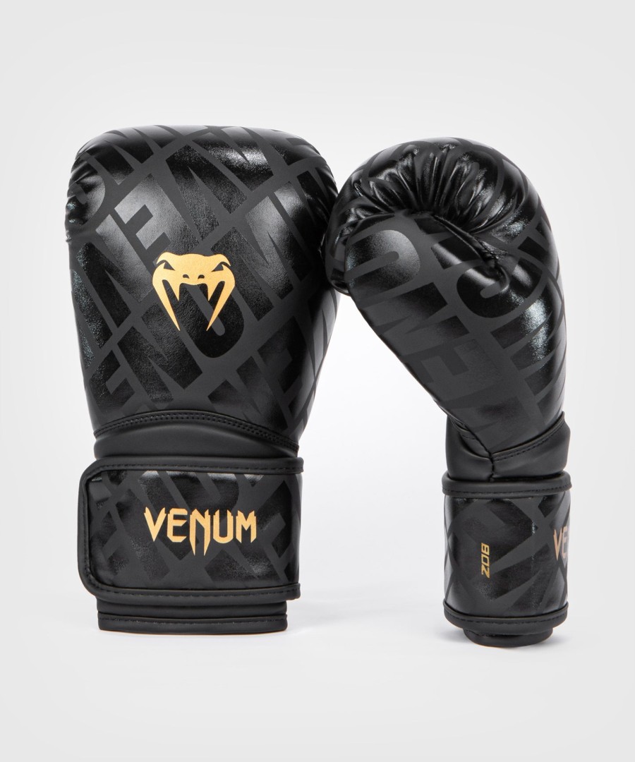 venum contender 1.5 xt boksehansker for barn - svart-gull