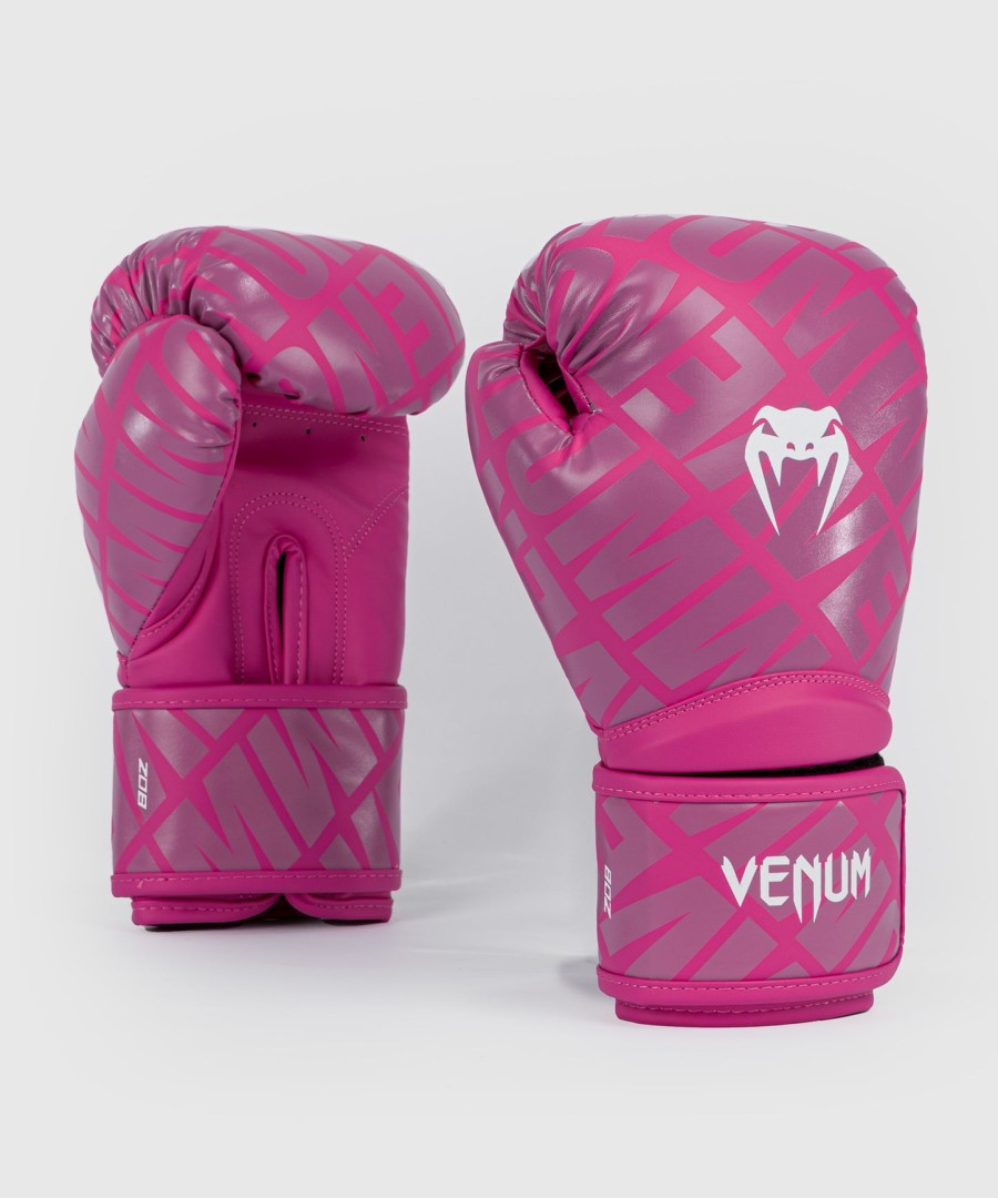 venum contender 1.5 xt boksehansker for barn - hvit-rosa