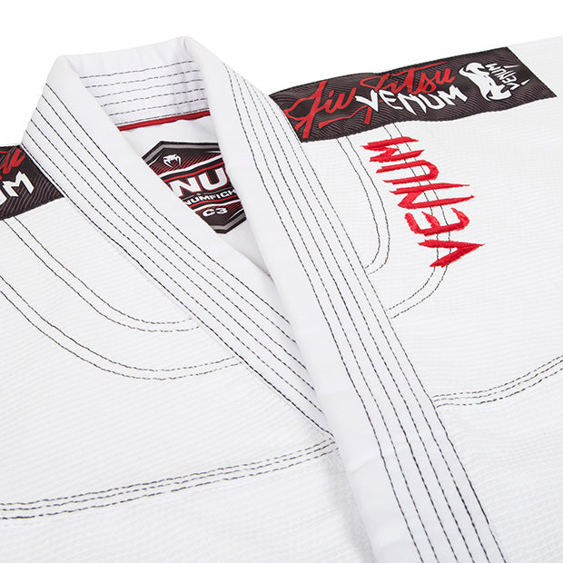 venum challenger 2.0 kids bjj gi - hvit