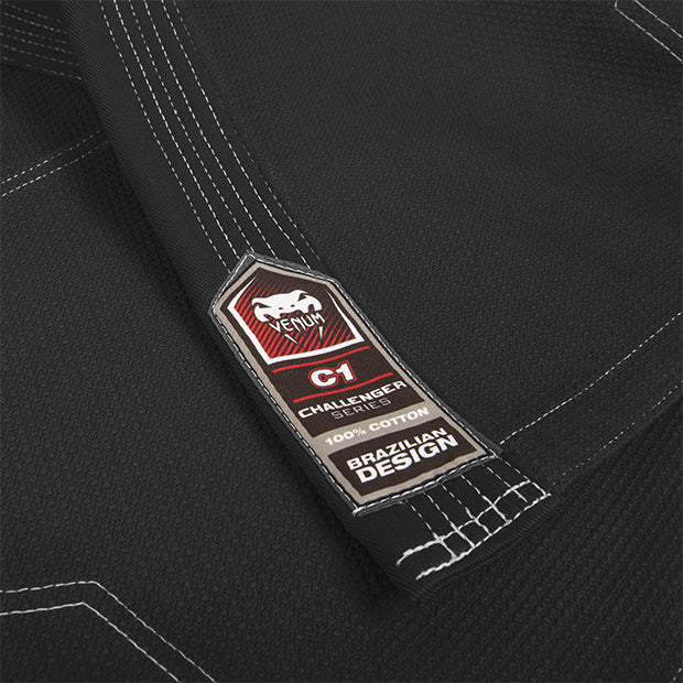 venum challenger 2.0 kids bjj gi - svart