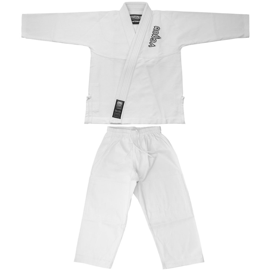 venum contender bjj-gi for barn gratis hvitt belte inkludert - hvit