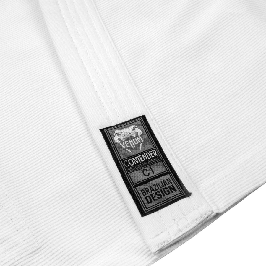 venum contender bjj-gi for barn gratis hvitt belte inkludert - hvit