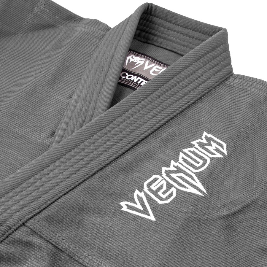 venum contender bjj gi for barn gratis hvitt belte inkludert - grå