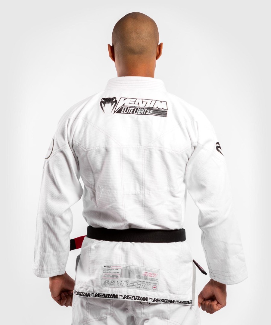 venum elite light 3.0 bjj gi - hvit