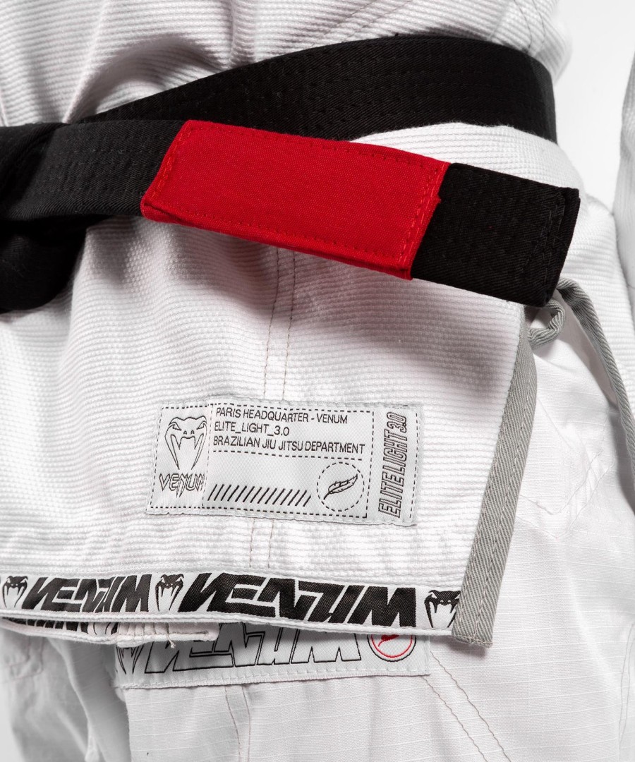 venum elite light 3.0 bjj gi - hvit