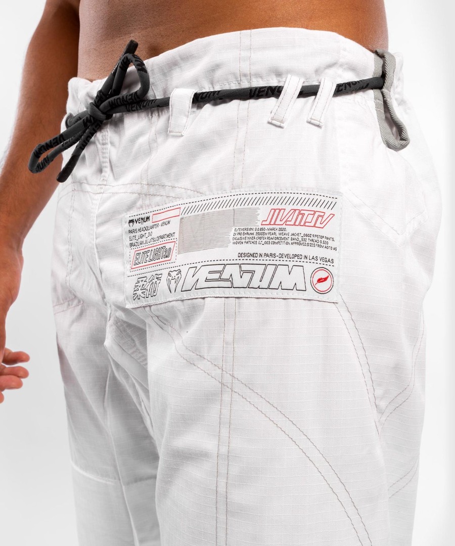 venum elite light 3.0 bjj gi - hvit