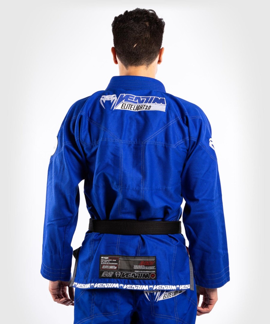 venum elite light 3.0 bjj gi - blå