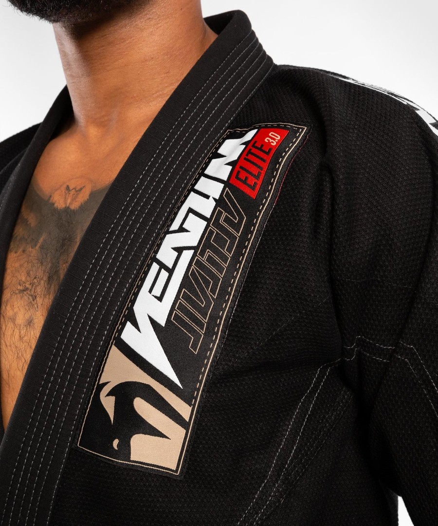 venum elite 3.0 bjj gi - svart