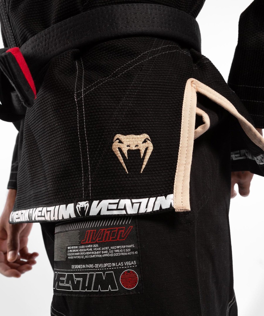 venum elite 3.0 bjj gi - svart