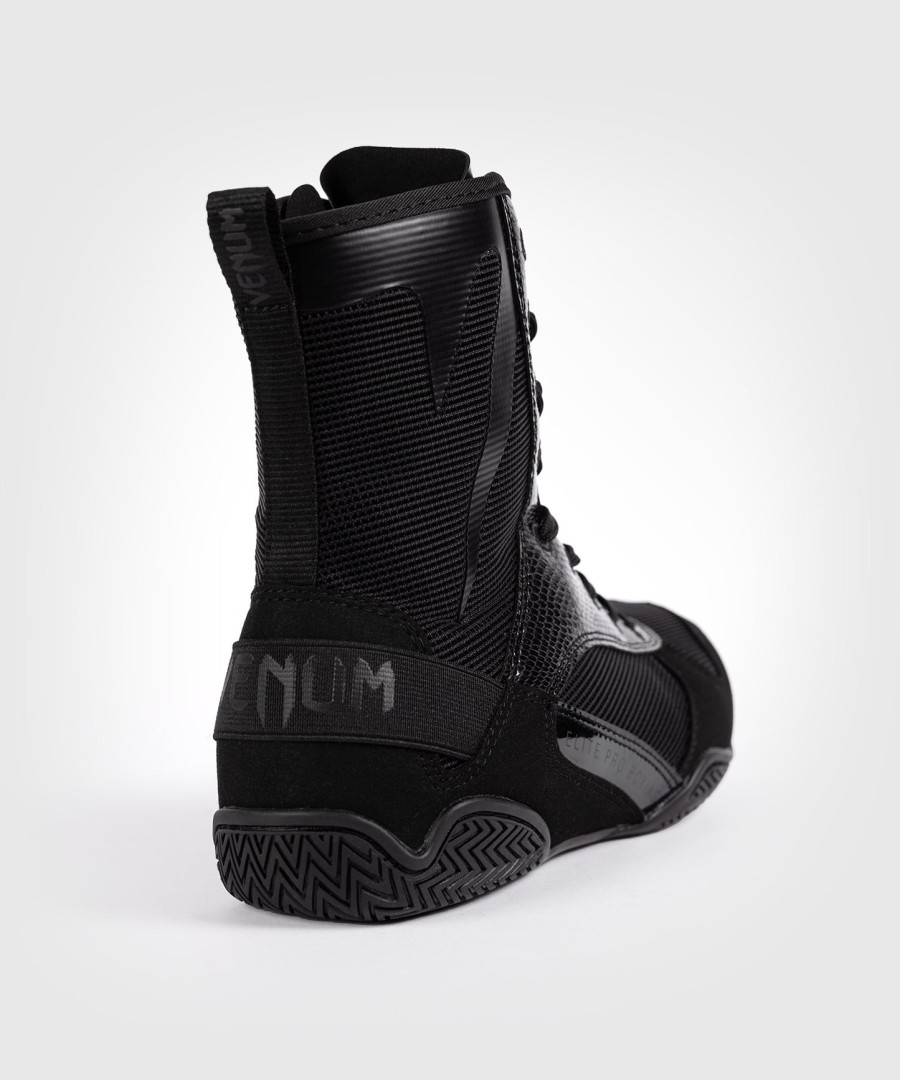 venum elite boksesko – svart