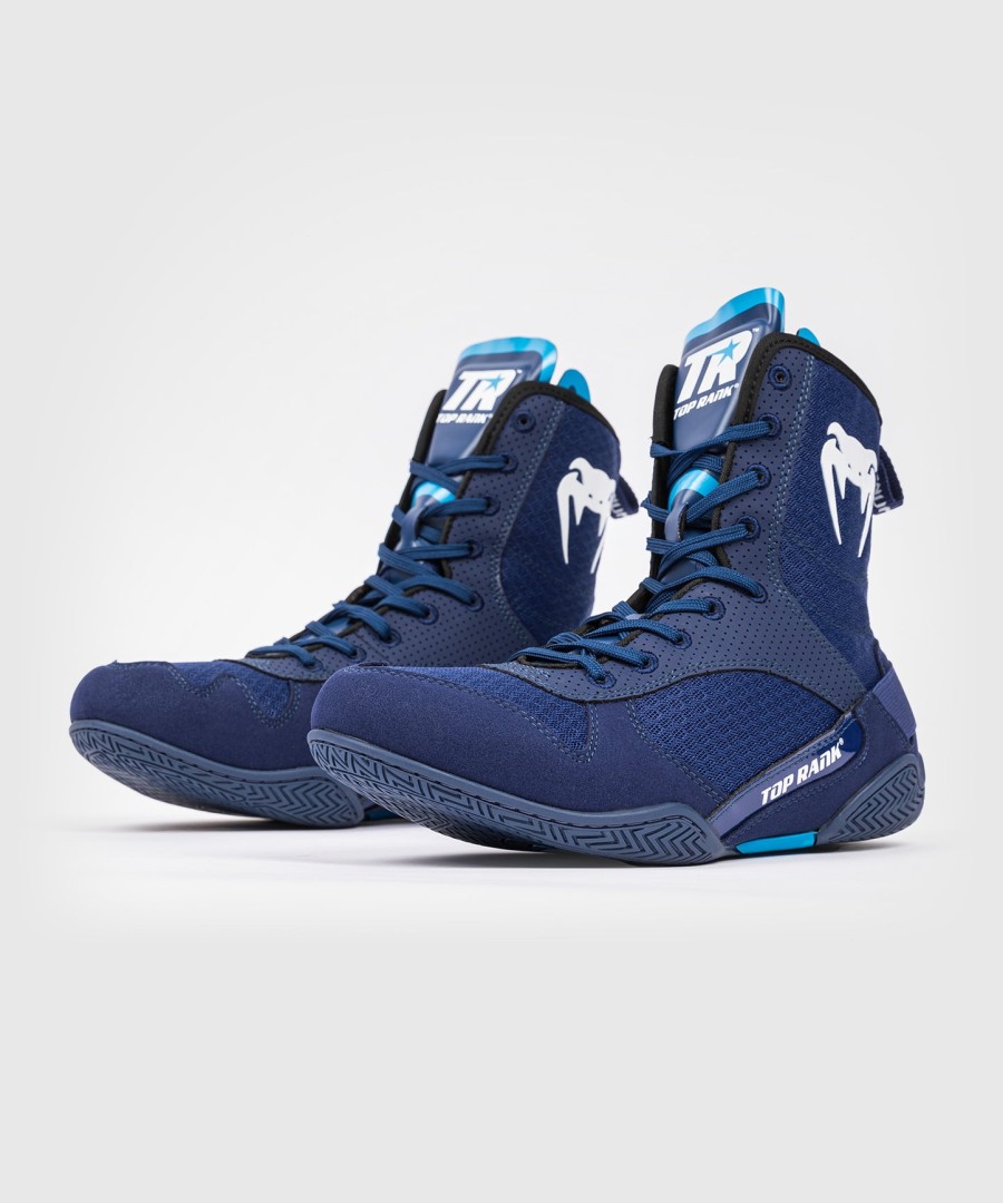 venum x top rank original boksesko – marineblå