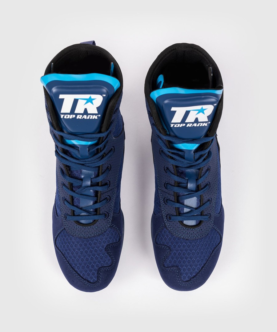 venum x top rank original boksesko – marineblå