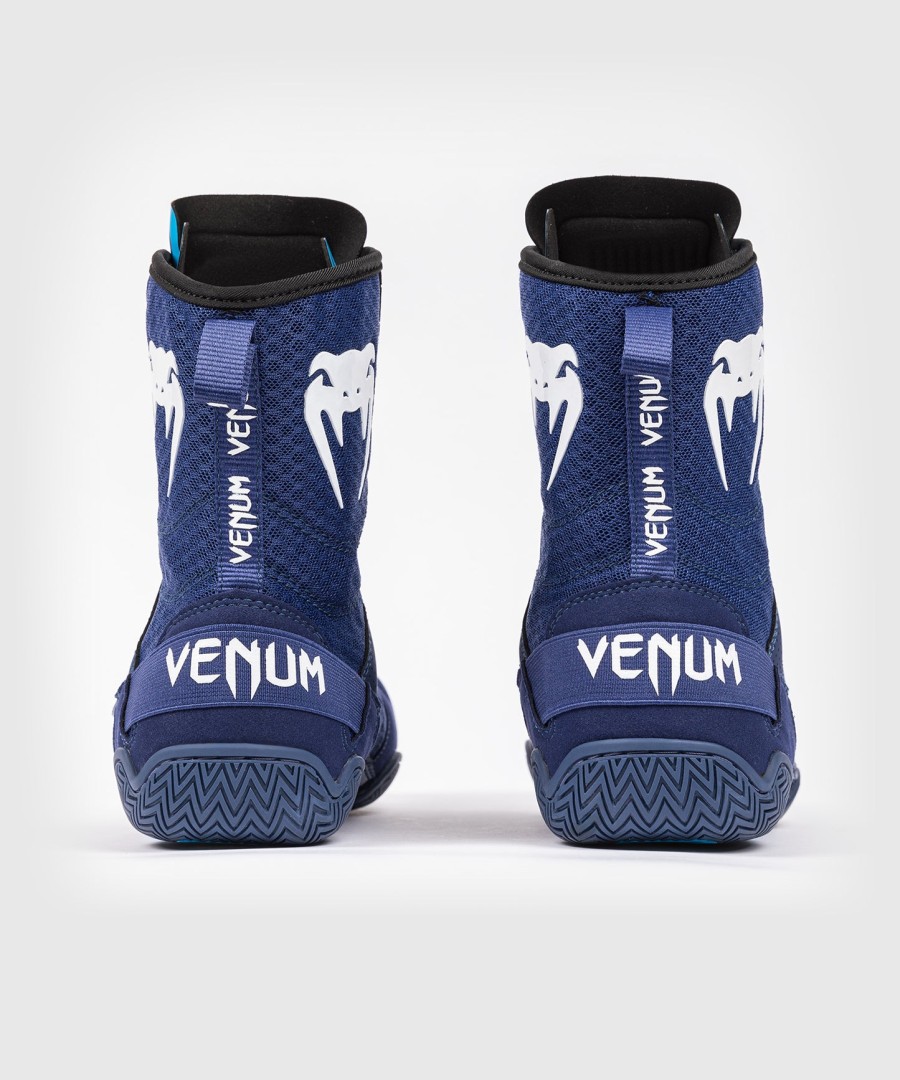 venum x top rank original boksesko – marineblå