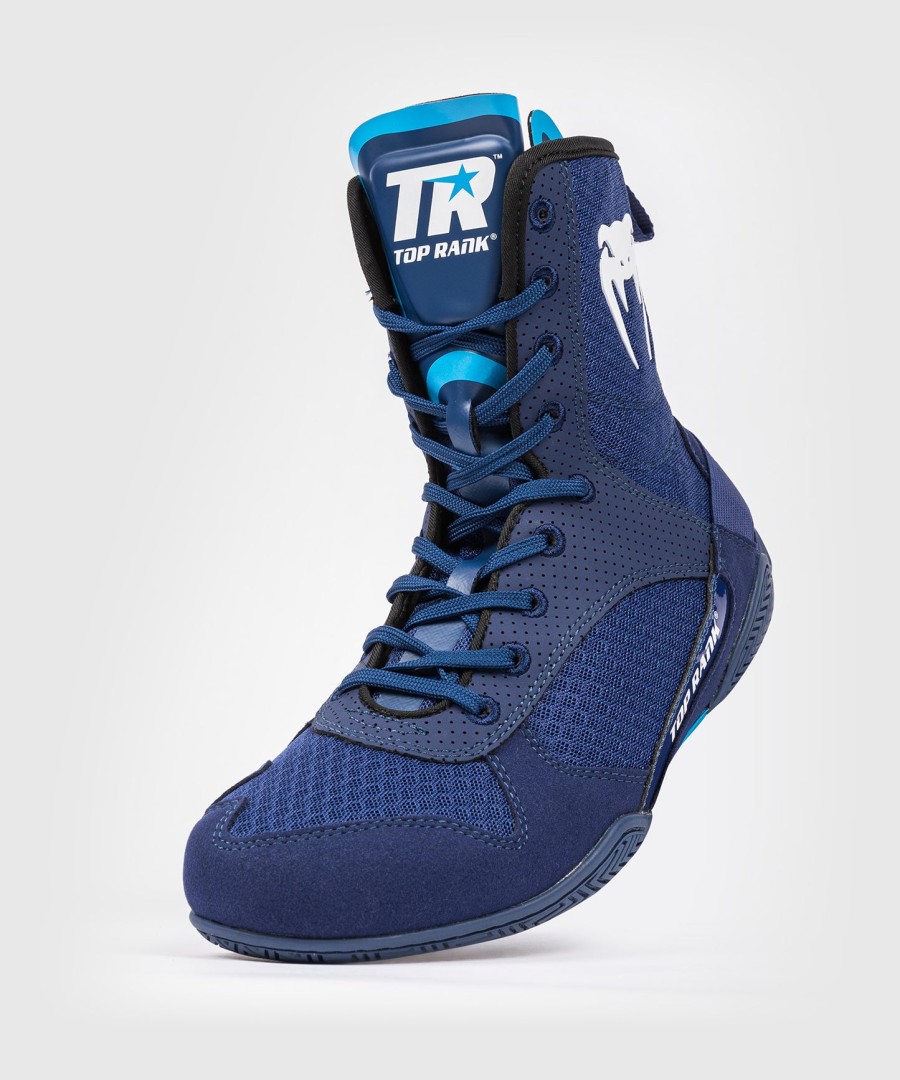 venum x top rank original boksesko – marineblå