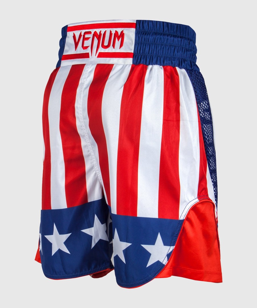 venum elite bokseshorts – usa – rødhvit-blå – eksklusiv