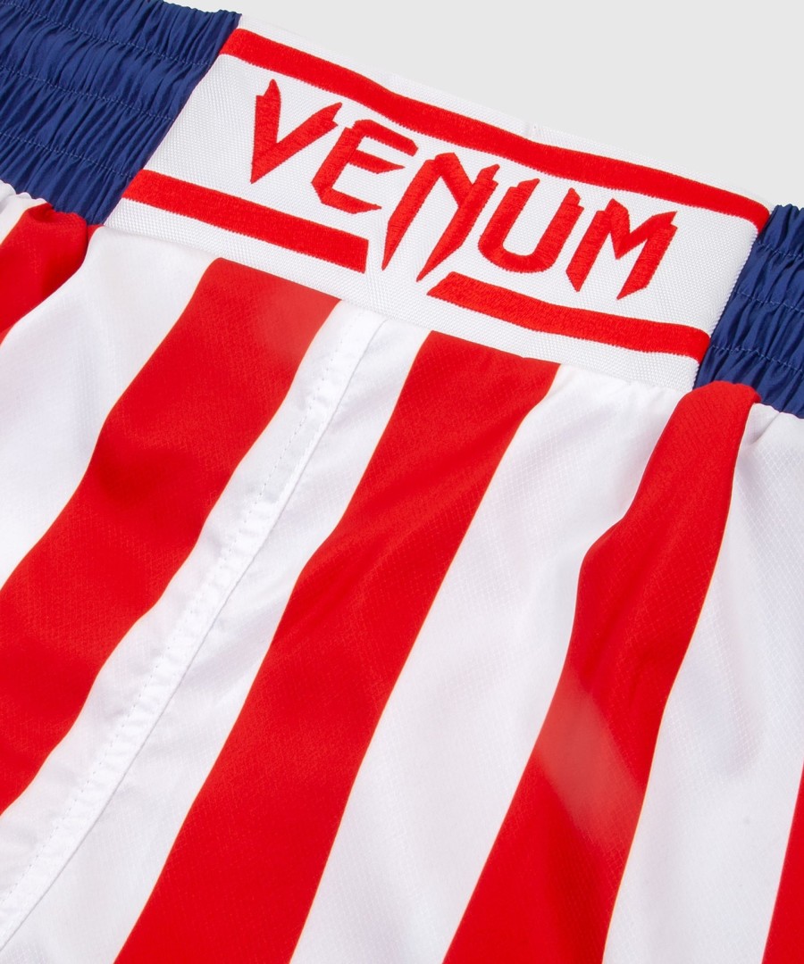 venum elite bokseshorts – usa – rødhvit-blå – eksklusiv