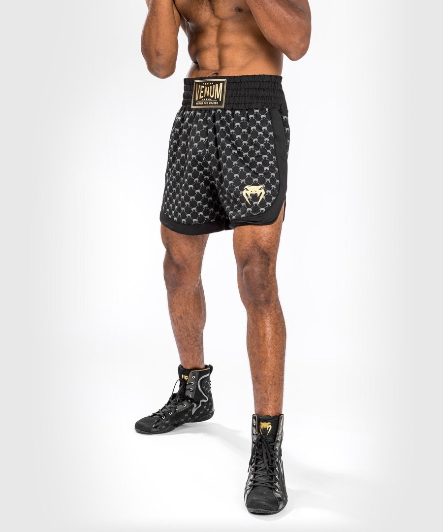 venum monogram bokseshorts - svart