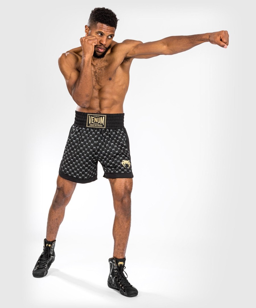venum monogram bokseshorts - svart