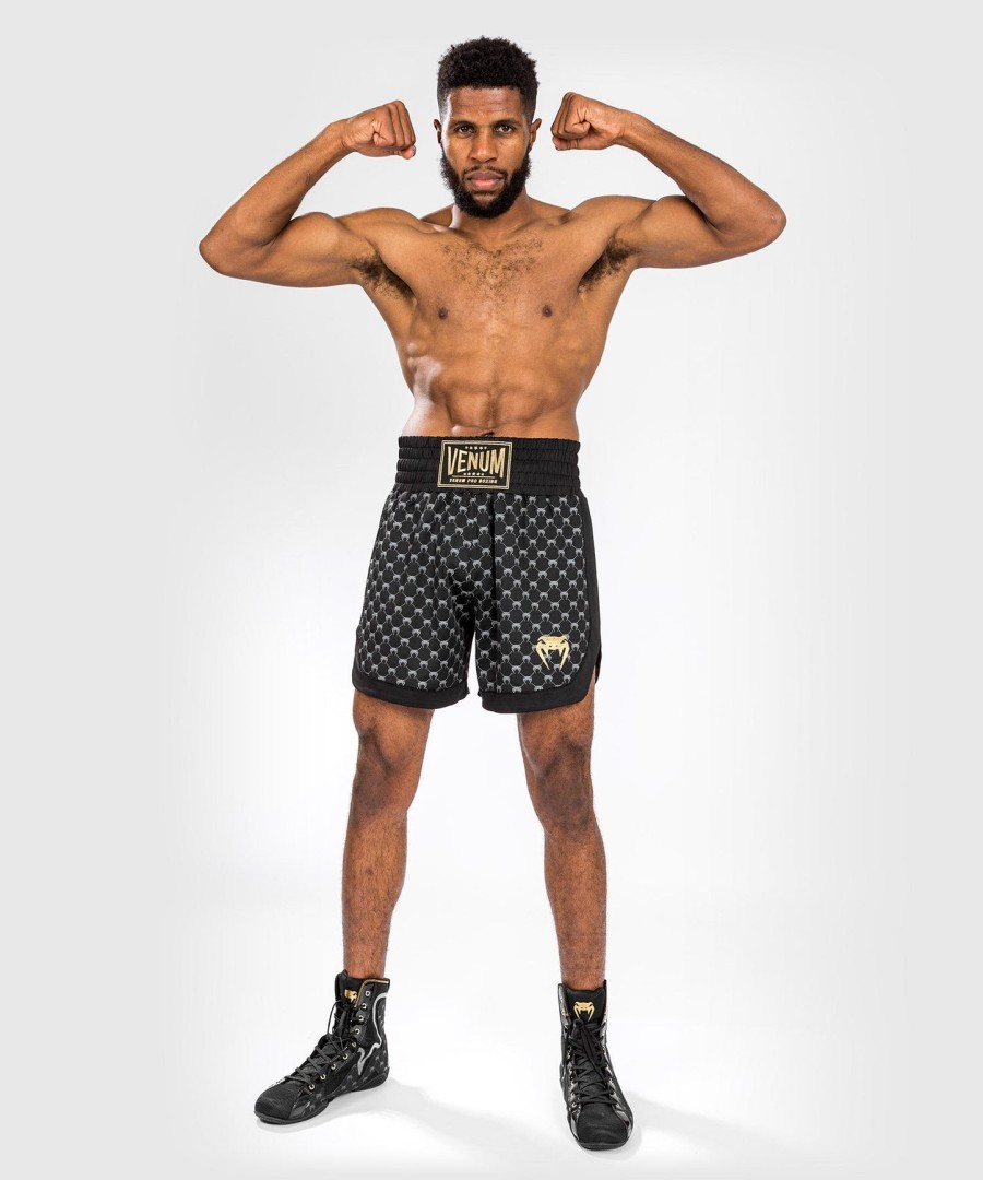 venum monogram bokseshorts - svart