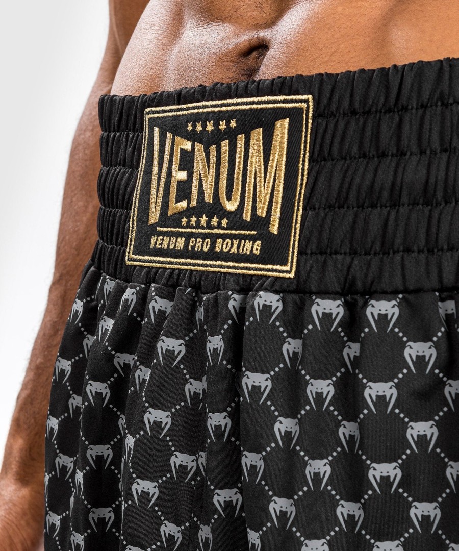 venum monogram bokseshorts - svart