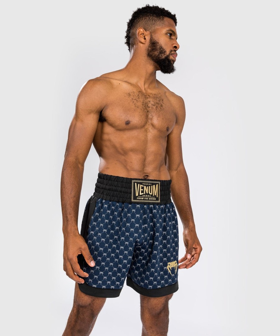 venum monogram bokseshorts - svartmarineblå