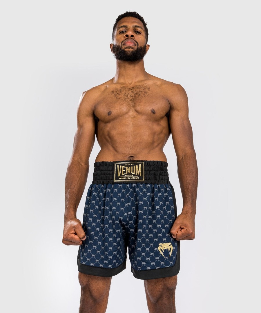 venum monogram bokseshorts - svartmarineblå