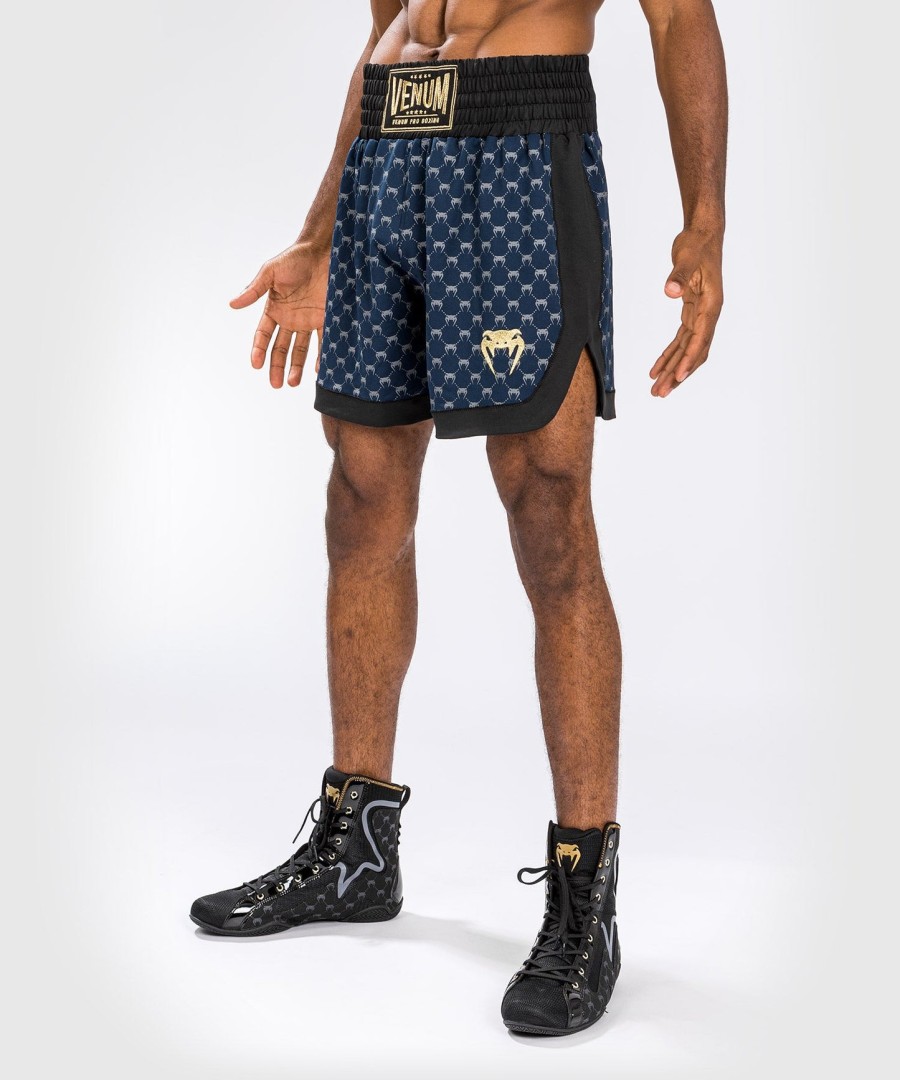 venum monogram bokseshorts - svartmarineblå