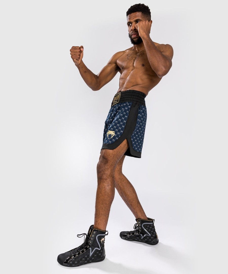 venum monogram bokseshorts - svartmarineblå