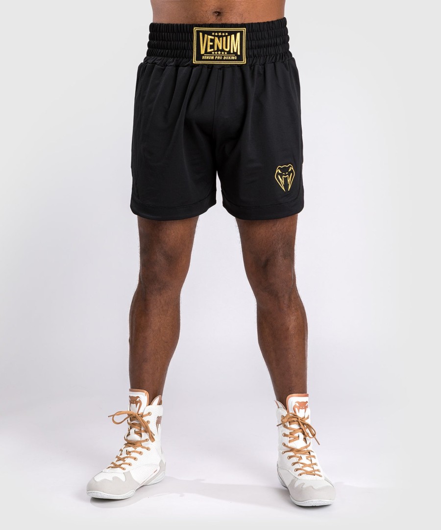 venum classic bokseshorts - svartgull