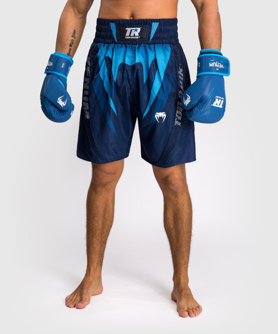 venum x top rank original herrebokseshorts – marineblå