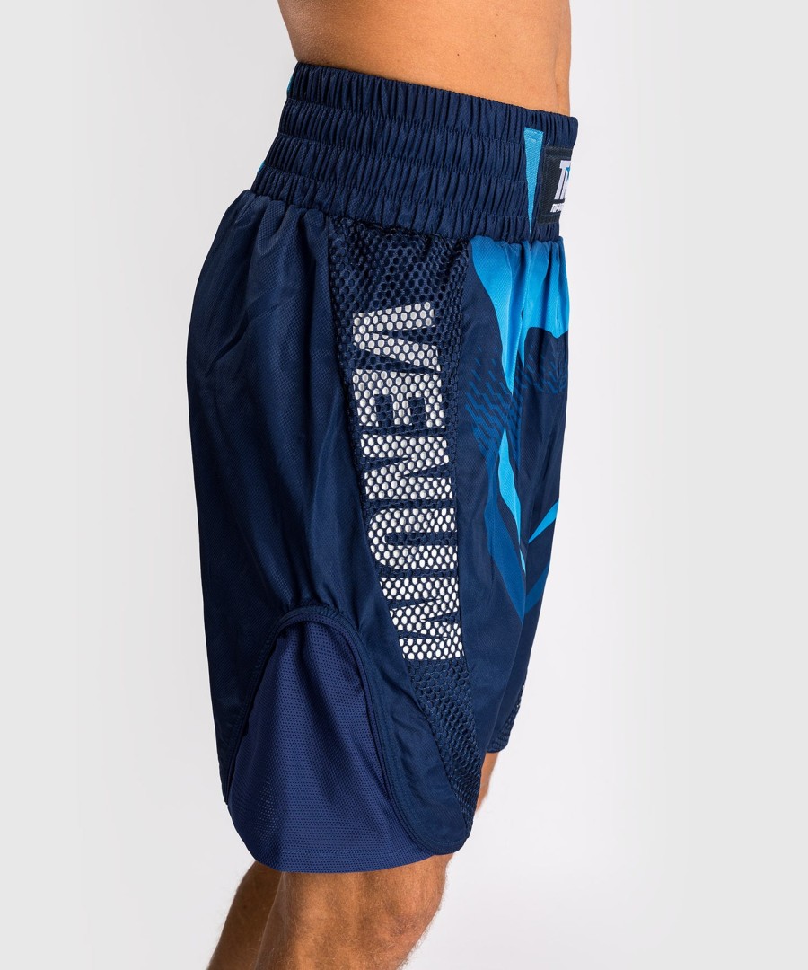 venum x top rank original herrebokseshorts – marineblå