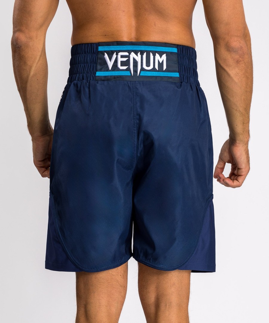 venum x top rank original herrebokseshorts – marineblå
