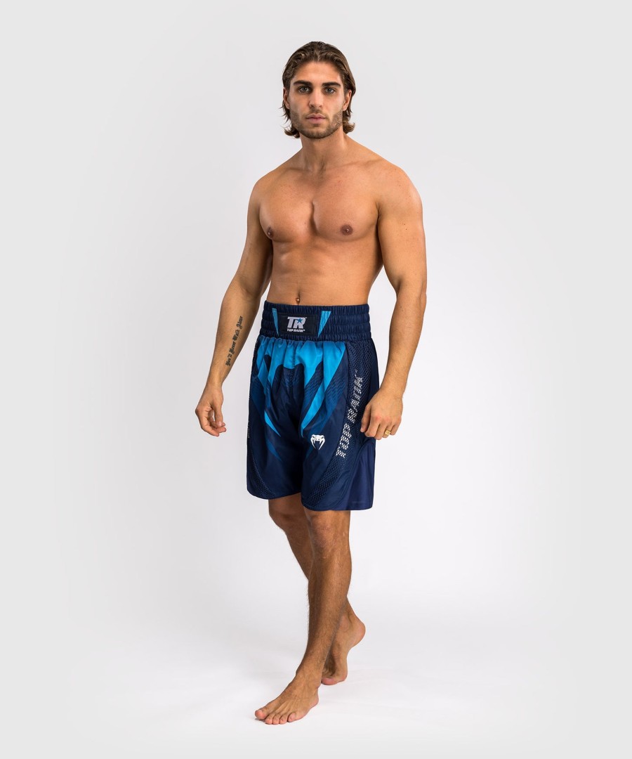 venum x top rank original herrebokseshorts – marineblå