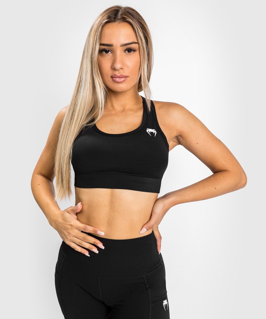 venum essential medium impact sports-bh-er – svart